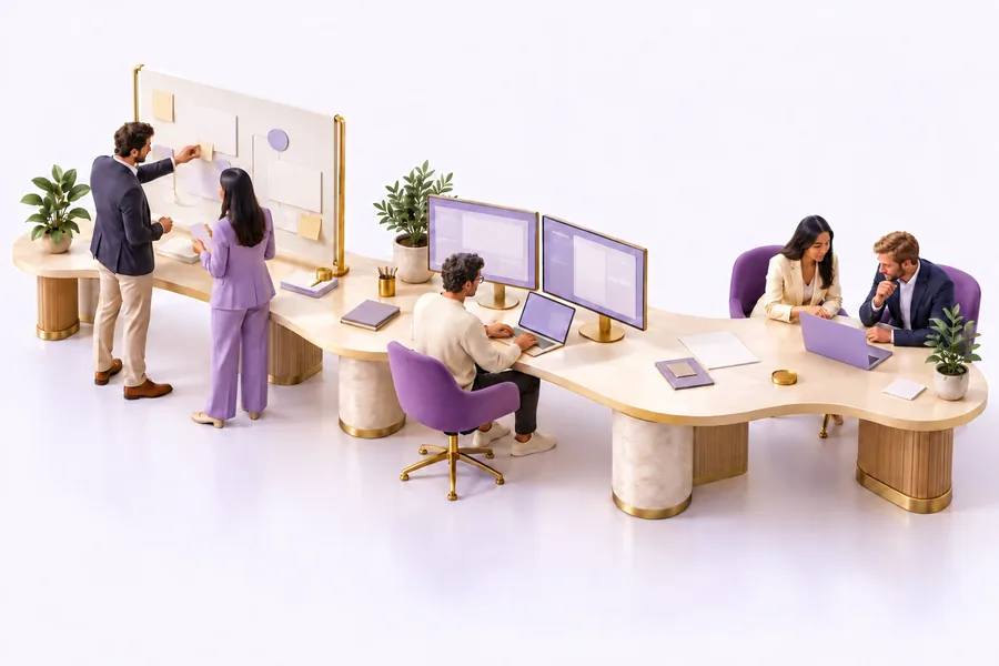 An implementation team reviews and tests the workflow.